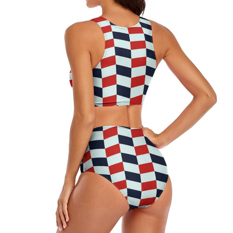 Two-Piece Swimsuit (OCS2118) Two-piece Swimsuit
