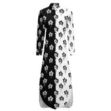 Button-Up Long Sleeve Shirt Dress Long sleeved shirt dress