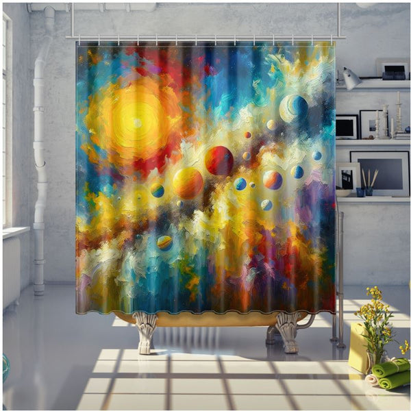 Milky Way Shower Curtain