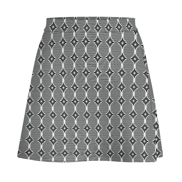 All Over Print Skirt (ALQ) Short skirt