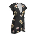 Skull and Roses Tea Dress