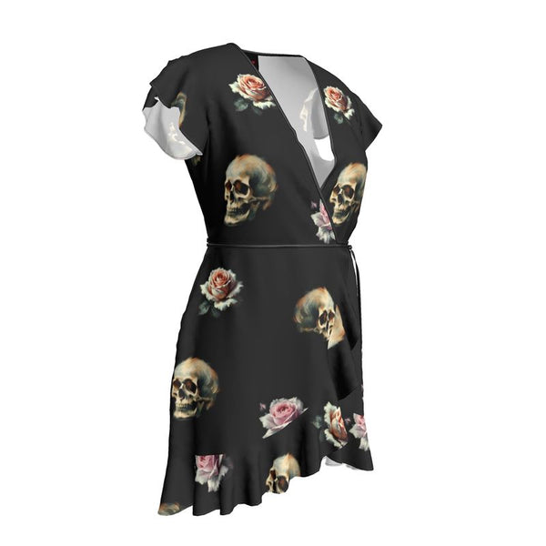 Skull and Roses Tea Dress