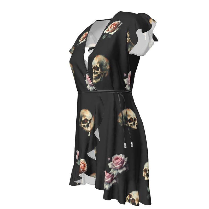 Skull and Roses Tea Dress