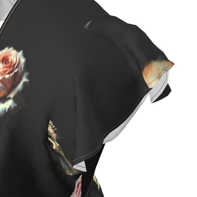 Skull and Roses Tea Dress