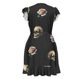 Skull and Roses Tea Dress