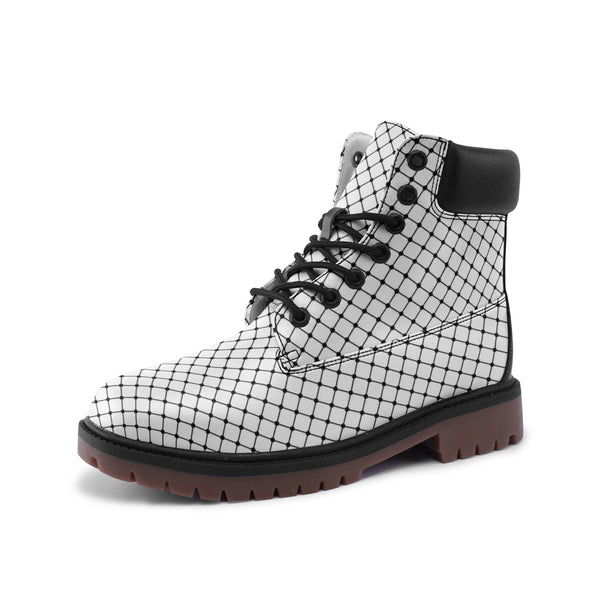 Premium Lightweight Microfiber Leather Chukka Boots