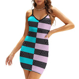 Sexy Spaghetti Strap Dress Women's sling dress