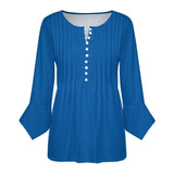 Women&#039;s Ruffled Petal Sleeve Top Women's ruffled petal sleeve top