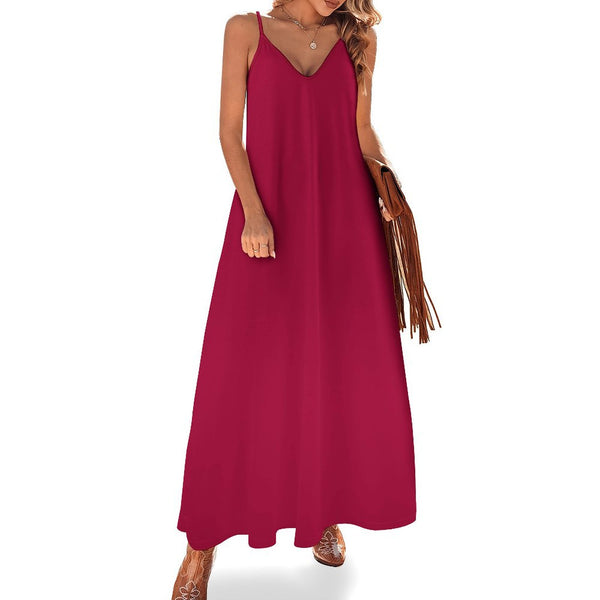 Spaghetti Strap Ankle-Length Dress Long dress