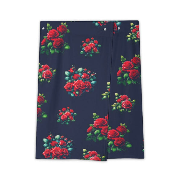 Women&#039;s Wrap Skirt Button skirt