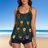 Swimsuit suit Two-piece Swimsuit (QZ6072)