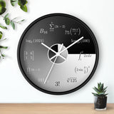Mathematics Equation Wall Clock