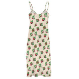 Spaghetti Strap Ankle-Length Dress Long dress