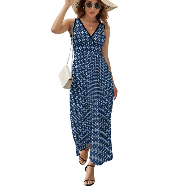 Peacefully Posh Sleeveless Long Dress