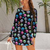 Hollow Slim-Fit Dress Slim dress with hollow waist