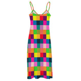 Long dress Spaghetti Strap Ankle-Length Dress
