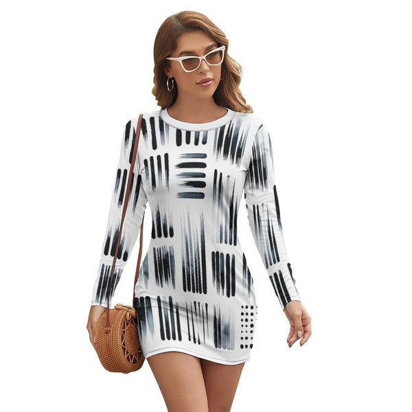 Women&#039;s Long Sleeve Dress leisure wear