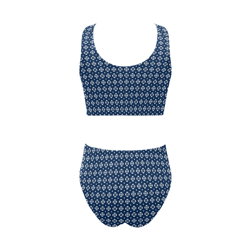 Peacefully Posh Chest Bowknot Bikini Swimsuit