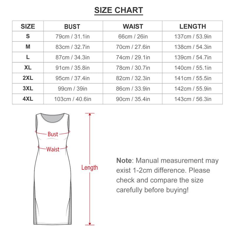 bodycon dress size chart Size Guide David Shepard Hawaii