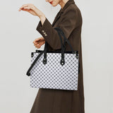 tight net 2 PU Leather Handbag-Medium (Model 1747)