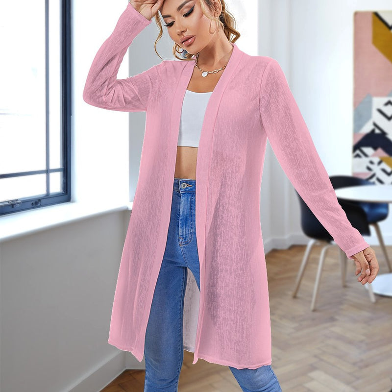 Medium length cardigan Women's Mid-Length Cardigan (NZ060)