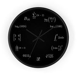 Math Equation Wall Clock — Geeky Mathematical Formula Clock for Students & Teachers