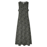 Paisley Sleeveless Long Dress