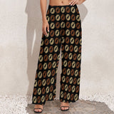 Chocolate Kisses Wide-Leg Pants