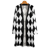 Medium length cardigan Women's Mid-Length Cardigan (NZ060)