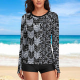 San Antonio Storyline Edition Women's Long-Sleeve Sun Protection/Performance Tee