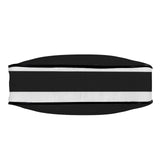 Striped Women's Shoulder Bag-Black Strap