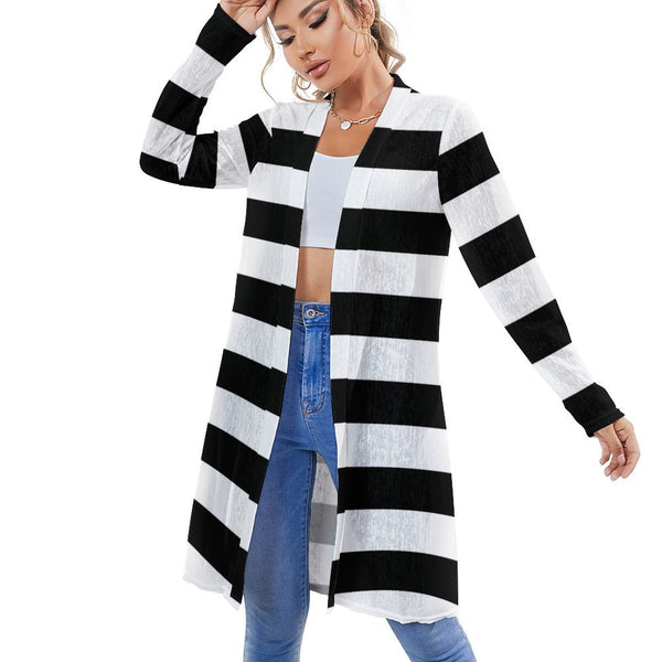 Women&#039;s Mid-Length Cardigan (NZ060) Medium length cardigan