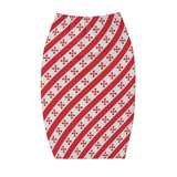 Tulip Hem Pencil Skirt Strapless dress