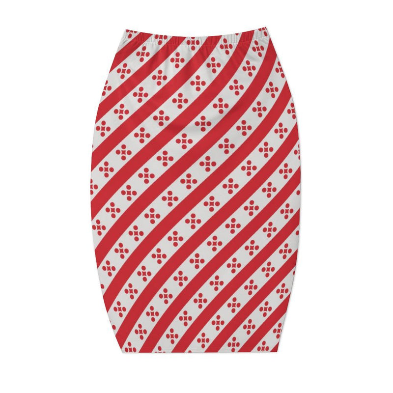 Tulip Hem Pencil Skirt Strapless dress