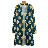 Women's Mid-Length Cardigan (NZ060) Medium length cardigan