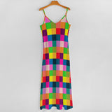 Long dress Spaghetti Strap Ankle-Length Dress