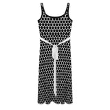 Sleeveless dress Tie Waist Sleeveless Dress