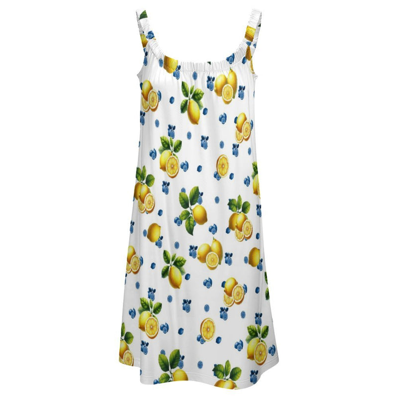 Strappy Sleeveless Dress Beach sling skirt