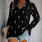 Women&#039;s Long Sleeve Loose Tee (TLREV2) Long sleeve loose tee