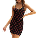 Sexy Spaghetti Strap Dress Women's sling dress
