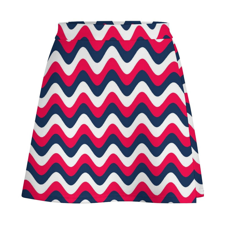 All Over Print Skirt (ALQ) Short skirt