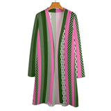 Women&#039;s Mid-Length Cardigan (NZ060) Medium length cardigan