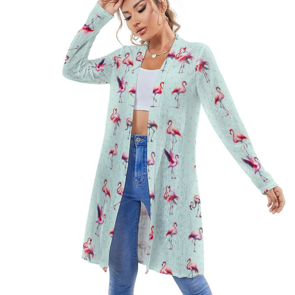 Women&#039;s Mid-Length Cardigan (NZ060) Medium length cardigan