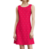 All Over Print Sleeveless Dress Sleeveless dress