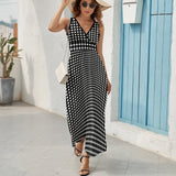 Sleeveless Long Dress (NZ028) Sleeveless dress