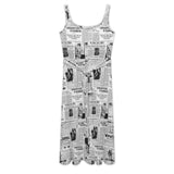 Sleeveless dress Tie Waist Sleeveless Dress