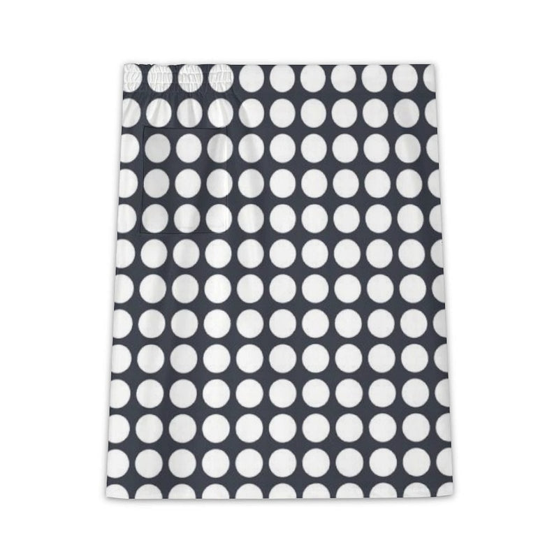 En Noir Et Blanc Womens Wrap Skirt Button skirt