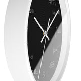 Math Equation Wall Clock — Geeky Mathematical Formula Clock for Students & Teachers