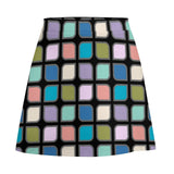 All Over Print Skirt (ALQ) Short skirt