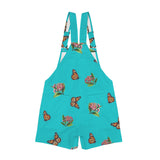 monarch milkweed (3) Unisex Shorts Suspender Jumpsuit (Model L78)